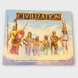 Civilization Board Game 1988 Strategy Complete